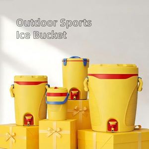 Hot Selling Outdoor Insulated <b>Cooler</b> Bucket Set Multi-Functional Portable <b>Cooler</b>/Warmer for <b>Drinks</b>, Beverages - Product Image 1
