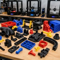 Service d'impression 3D rapide, prototypage rapide personnalisé en métal et en plastique, fabrication additive de haute qualité et de précision, 0,1 mm