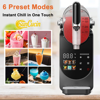 Machine à Granita et Glace Molle Professionnelle pour Voiture et Maison – Idéale pour les Boissons Glacées et les Cornets de Crème Glacée