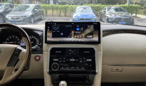 Pour Infiniti QX80/Nissan Patrol 2010-2022 Écran tactile 17 pouces Lecteur multimédia Android pour voiture GPS TV USB CarPlay Android Auto - Product Image 2