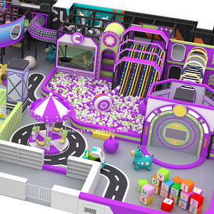 สนามเด็กเล่นในร่มที่ทันสมัยปรับแต่งได้สำหรับเด็กและเด็กวัยหัดเดินที่มีลูกปืนใหญ่และเกม <span class=keywords><strong>VR</strong></span> พื้นที่เล่นเชิงพาณิชย์ - Product Image 1