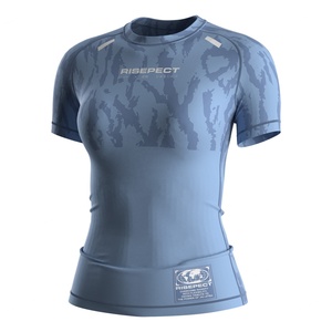 Camiseta de Compresión NO GI para Mujer, Diseño Individual, Elástica en 4 Direcciones y Anti-Rasguños, Perfecta para Entrenamiento de Artes Marciales - Product Image 1