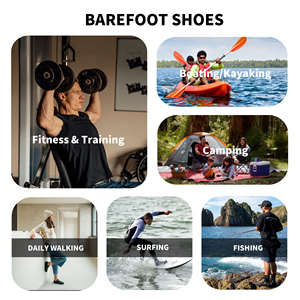 Zapatillas deportivas OEM Factory Vibe <span class=keywords><strong>Vinter</strong></span> Barefoot para primavera/verano, con suela de golf, tejido transpirable, puntera ancha, sin cordones, de cuero, entresuela de EVA y suela de goma. - Product Image 5