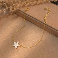 Modeschmuck Armbänder 925 Sterling Silber Vielseitige Elegante Blumenförmige Zirkon 18K Vergoldete Armbänder für Damen