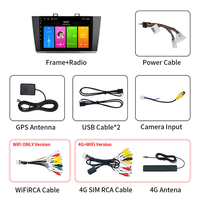 Autoradio multimédia pour voiture avec écran tactile GPS 9 pouces Android 4G WIFI Carplay Auto pour SUBARU LEGACY OUTBACK 2015~2018