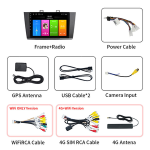 Autoradio multimédia pour voiture avec écran tactile GPS 9 pouces Android 4G WIFI Carplay Auto pour SUBARU LEGACY <span class=keywords><strong>OUTBACK</strong></span> 2015~<span class=keywords><strong>2018</strong></span> - Product Image 2