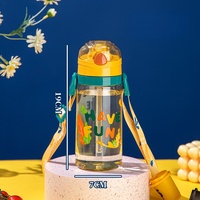Gourde portable élégante et résistante à la chaleur pour femmes, étudiants et enfants, idéale pour les sports d'été