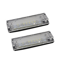 Ailead Hot Selling Lampe de voiture étanche IP67 #18 SMD LED Lampe de plaque d'immatriculation pour BMW E46 4D Sedan/5D Touring 98-05