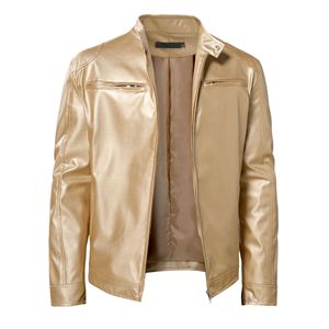 <span class=keywords><strong>Chaqueta</strong></span> de <span class=keywords><strong>Invierno</strong></span> para <span class=keywords><strong>Hombre</strong></span>, Nueva, con Cierre, Cuello Alto, de <span class=keywords><strong>Cuero</strong></span>, Talla Grande, a la Moda - Product Image 5