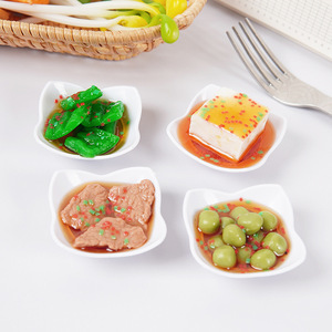 Creative Small PVC Food Toys Model Resin Crafts for Restaurant Decorations Food Magnetic Fridge <b>Stickers</b> for Back to School - Product Image 2