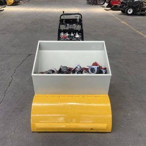 Machine à pavés puissante pour l'extérieur, mini finisseur de chaussée de 1 mètre, godet de 150 L, prix avantageux - Product Image 2