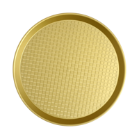 Plaques de chargeur réutilisables, 4 pièces, personnalisées, rondes, antidérapantes, bords en or rose