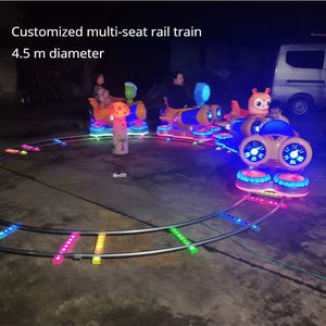 Outdoor Plazal Rail Train Rotation Chemin de fer Speeder Télécommande Équipement de démarrage Siège en option - Product Image 4