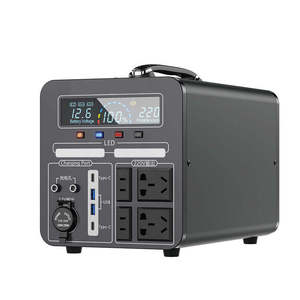 2000W 110V 220V 휴대용 전기 태양열 발전기 발전기 스테이션 태양 에너지 시스템 배터리
