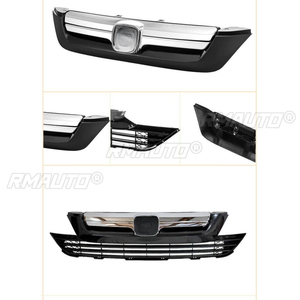 Kit carrosserie pour Honda CRV 2007-2009, calandre de pare-chocs, grilles de course, garniture décorative, calandre avant, pièce extérieure - Product Image 5