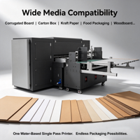 Printer Digital Sunthinks SC600 Single Pass Terbaik, Printer Inkjet Digital Kelas Industri untuk Lembaran Karton