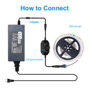 3-летняя гарантия 12 В 24 В белая черная мини-ручка 6 А Встроенный светодиодный контроллер диммер переключатель для светодиодных огней с CE ROHS FCC - Product Image 4