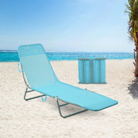 Chaise de plage pliable et réglable à trois positions Offre Spéciale