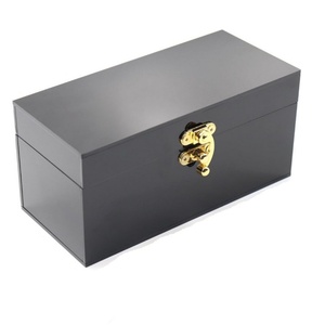 Manufacturer Personalized Custom Clear 3mm Thick for Polished Surface Acrylic Cash <b>Box</b> with <b>Lockable</b> Design - Product Image 2