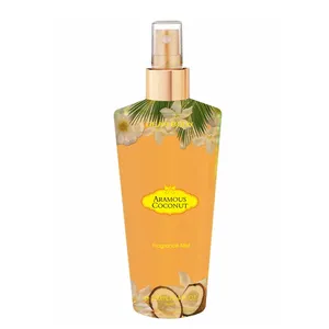 Amorous Coconut 250ml deodorant and fragrance mist with low price body spray