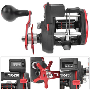 Moulinet <span class=keywords><strong>de</strong></span> <span class=keywords><strong>pêche</strong></span> en <span class=keywords><strong>mer</strong></span> portable avec compteur d'affichage numérique roue latérale <span class=keywords><strong>de</strong></span> <span class=keywords><strong>pêche</strong></span> à <span class=keywords><strong>la</strong></span> traîne 4 roulements - Product Image 3