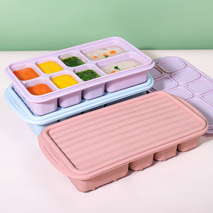 Moule à sucettes glacées pour lait maternel pour bébé, en silicone de qualité alimentaire, sans BPA, capacité de 420 ml, plateau de congélation pour aliments pour bébés faits maison, distributeur de fruits - Product Image 6