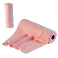 Kain Lap Dapur Mikrofiber 80/20 Kualitas Tinggi, Penyerap Air Baik, Grosir Langsung Pabrik, Dapat Disesuaikan, untuk Kebersihan Rumah
