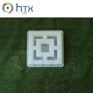 PVC lát Patio ĐÁ BÊ TÔNG khuôn Bìa Interlock đúc precast gạch nhựa Breeze khối khuôn - Product Image 3