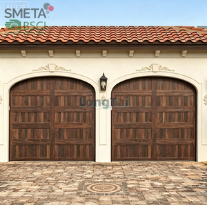 Porte de garage en bois massif Andexin, style australien, naturelle, respirante, robuste, apparence unique pour les résidences modernes haut de gamme - Product Image 5