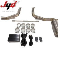 Sistema de Escape para Porsche Panamera 970, Tubos de Escape para Porsche Panamera 970 3.0T 3.6T 4.8T 2009-2013, Silenciador para Porsche 970 971