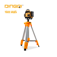 Niveau laser DINGQI 16 lignes |   Laser croisé 3D 360° à faisceau vert autonivelant avec protection IP54 pour la construction et le carrelage