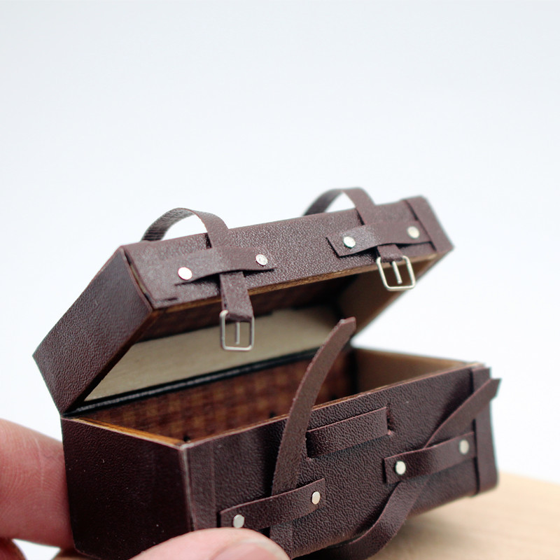 Craft Diy Miniature Doll Mini Suitcase Bag Diy Barbie Travel