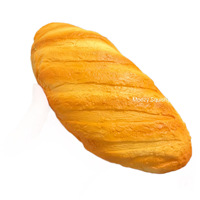Jouet anti-stress souple en PU Mugui, simulation de pain baguette, super doux, à rebond lent, pour la relaxation et la décompression