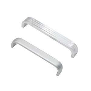 Aluminum Alloy Cabinet Handles Bar Shape Minimalist Design Durable For <b>Wardrobe</b> Drawer Door - Product Image 3