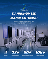 Modules LED UVC Tianhui DC 12V/24V 260-280nm IP66 étanches antibactériens pour purificateur d'air et humidificateur
