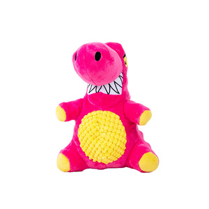 Juguete de Peluche Interactivo y Duradero para Perros, Color Rosa, Divertido, para Limpiar los Dientes, con Sonido, en Forma de Dinosaurio, para Entrenamiento de Mascotas - Product Image 5