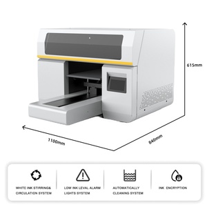<span class=keywords><strong>Stampante</strong></span> UV Flatbed <span class=keywords><strong>Multifunzione</strong></span> A3 per Cover di Telefoni, Legno, Bottiglie di Vetro, Magliette, Penne, Scarpe - Macchina da Stampa a Getto d'Inchiostro UV DTF - Product Image 6