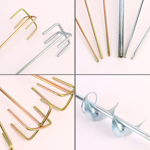 Mo Xuan Cement Mixing Rod Iron Stirring Rod Rotor For Putty Paint Coating Mixing - Product Image 4