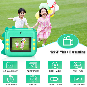 กล้องเด็ก 32GB หน้าจอ IPS 2.4 นิ้ว ของขวัญคริสต์มาส ของขวัญวันเกิด <span class=keywords><strong>เด็ก</strong></span>ๆ กล้องถ่ายรูปพร้อมพิมพ์<span class=keywords><strong>ภาพ</strong></span>ทันที - Product Image 3