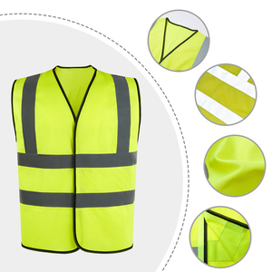 J & L 2025 OEM Cao Màu Xanh An Toàn Vest Thiết Bị Không Thấm Nước Áo Mưa Bảo Vệ Vest Áo Khoác Phản Quang Mưa Áo An Toàn Quần Áo - Product Image 6