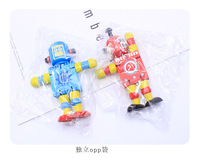 Figurine de robot en bois style dessin animé, modèle de robot artisanal en bois écologique, objet de collection, vente en gros, souvenir tendance