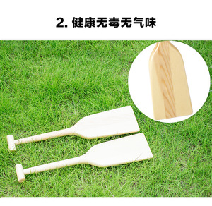 Mini Wood Canoe <strong>Paddle</strong> Kayak Wooden <strong>Paddle</strong> Different <strong>Size</strong> Small <strong>Dragon</strong> <strong>Boat</strong> <strong>Paddle</strong> - Product Image 2