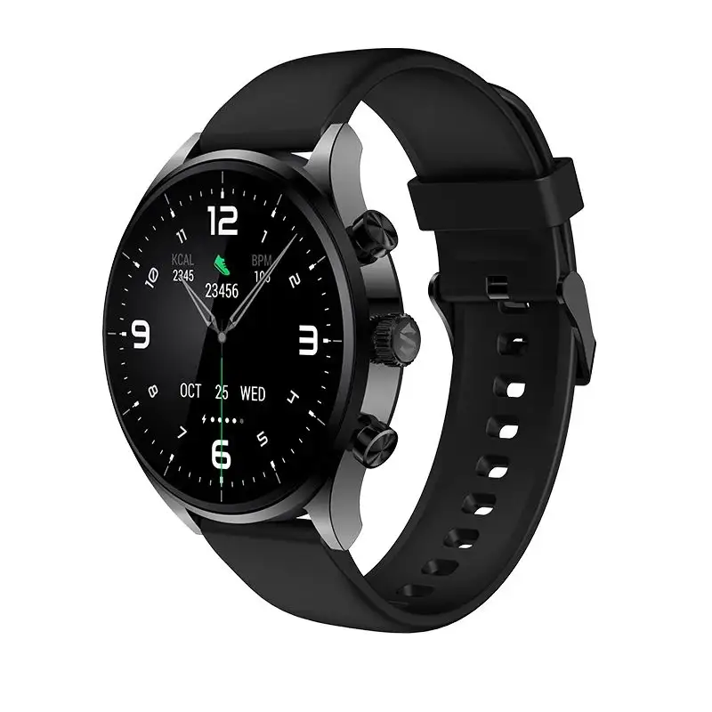 Black Shark S1 Reloj inteligente clásico 1,43 ''AMOLED 12 días de duración de la batería Juego Monitoreo DE SALUD NFC Carga magnética Totalmente lavable