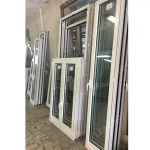 Modern Style Double Glazed Yinyl Upvc Windows And Doors Casement Pvc Double Glazed Windows For Italy