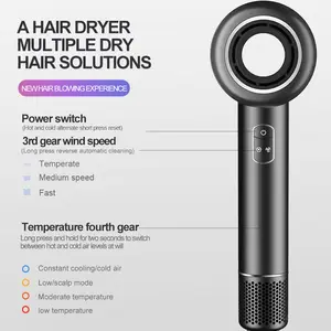 OEM/ODM Professional Hair Dryer Blow With Diffuser Styling Tools Appliances For Travel Light Mini Hairdryer BLDC Top Rated