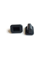 Capuchons de vis décoratifs à fixation sécurisée, anti-vibrations, monobloc, universels pour tableau de bord de voiture, clip en nylon à fixation rapide