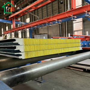 Panneau mural sandwich en acier isolé avec PIR, PU, polyuréthane et <span class=keywords><strong>laine</strong></span> <span class=keywords><strong>de</strong></span> <span class=keywords><strong>verre</strong></span> pour le contrôle <span class=keywords><strong>de</strong></span> la température - Product Image 2