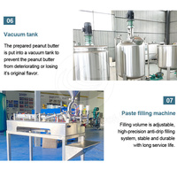 Chaîne de production industrielle ORME pour la fabrication de tahini croustillant, machine à beurre de cacahuète, prix