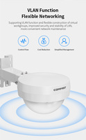 COMFAST Extensor WiFi6 AX3000 para Exteriores, de Largo Alcance, Impermeable, Punto de Acceso Inalámbrico, Antena Wifi