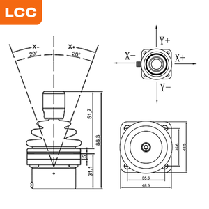 Draadloze Kraan Afstandsbediening Vluchtsimulator <span class=keywords><strong>Joystick</strong></span> Voor Hefplatform - Product Image 2